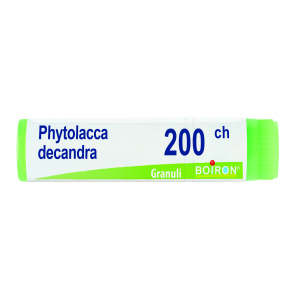 phytolacca decandra 200ch gr bugiardino cod: 045881303 