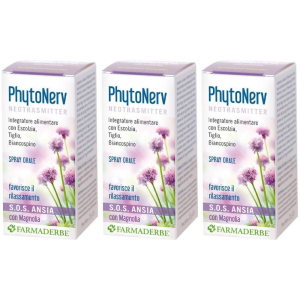 Cerca Offerte di phytonerv sos spray orale 30 ml 3x30 ml orale e acquista online