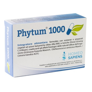 phytum 1000 30 capsule 500mg bugiardino cod: 973203627 