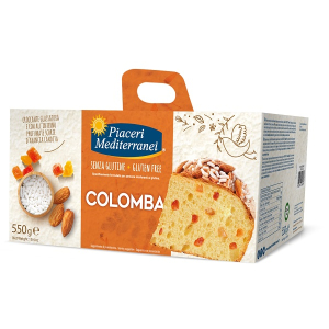 Piaceri mediterranei colomba 500g - dolce pasquale tradizionale italiano