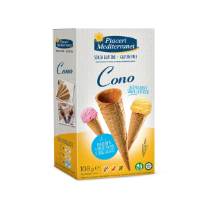 Piaceri mediterranei coni per gelato senza glutine 108 g altro