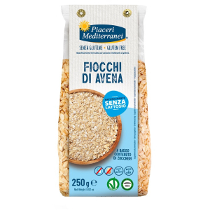 Piaceri mediterranei fiocchi d'avena senza glutine 250 garmmi