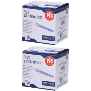 Cerca Offerte di pic ago ipodermico monouso gauge 27 1/2 - 100 pezzi 2x100 st e acquista online
