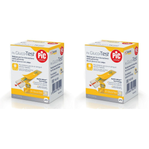 Cerca Offerte di pic solution 25 misura strisce glucotest set da 2 2x25 pz reat e acquista online