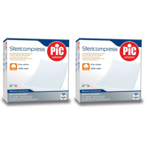 Cerca Offerte di pic solution stericompress 10 cm x set da 2 2x100 pz compresse e acquista online