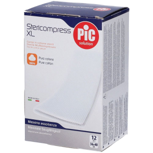Cerca Offerte di pic solution stericompress 36 cm x 40 set da 7 7x12 pz compresse e acquista online