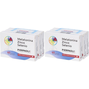 Cerca Offerte di pierpaoli® melatonina zinco selenio set da 2 2x36 g compresse e acquista online