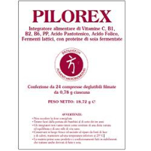 pilorex 24 compresse bugiardino cod: 902530563 