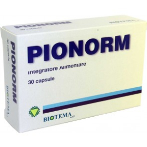 pionorm 30 capsule biotema bugiardino cod: 939136127 