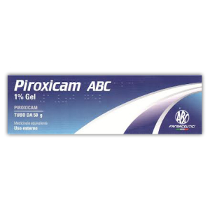piroxicam abc gel 50g 1% bugiardino cod: 025103045 