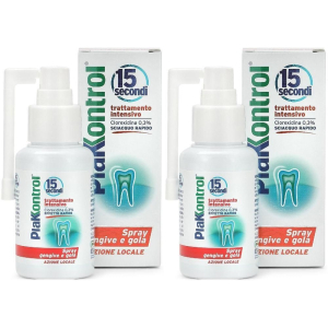 Cerca Offerte di plakkontrol 15 secondi collutorio spray 50 ml 2x50 ml e acquista online