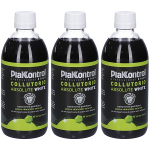 Cerca Offerte di plakkontrol absolute white collutorio black 500 ml e acquista online