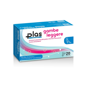 Plas gambe leggere integratore per il microcircolo 20 stick pack monodose da 15ml