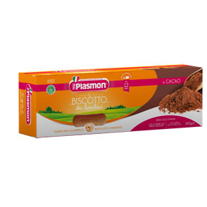 plasmon biscotti cacao 240g bugiardino cod: 973988241 