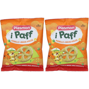 Cerca Offerte di plasmon dry snack paff piselli-mais 15 g 2x15 g e acquista online