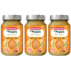 Cerca Offerte di plasmon la pappa pollo e verdure 200 g 3x200 g e acquista online