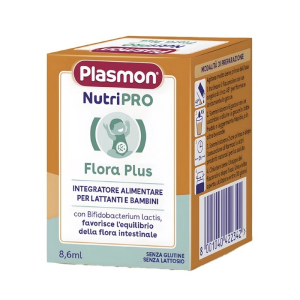 plasmon nutripro flora+ 8,6ml bugiardino cod: 988141279 