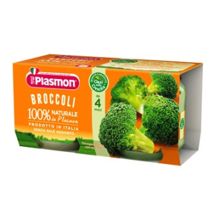 plasmon omogeneizzato broccoli 2x80g bugiardino cod: 972380202 