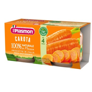 plasmon omogeneizzato carota 2x80g bugiardino cod: 972380164 