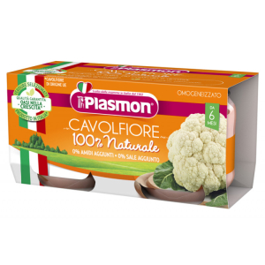 plasmon omogeinizzati al cavolfiore 2 x 80 g bugiardino cod: 972380214 