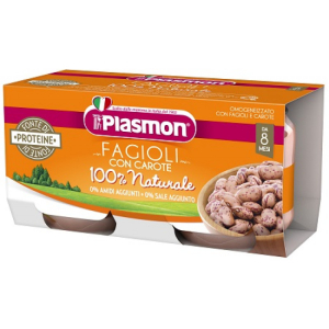 plasmon omogeneizzato fagioli borl2x80g bugiardino cod: 980086110 