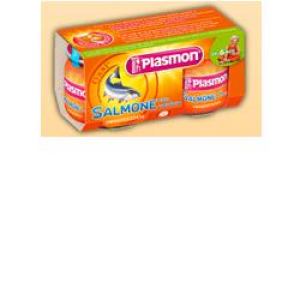 plasmon omogeneizzato salmone verdure 2 x 80 bugiardino cod: 908604628 