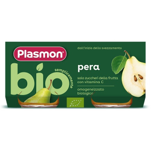 plasmon omog pera bio 2x80g bugiardino cod: 987764762 