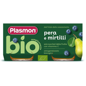 plasmon omog pera mirt bio 2pz bugiardino cod: 987764774 