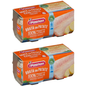 Cerca Offerte di plasmon® omogeneizzato orata con patate 2x2x80 g pappa e acquista online