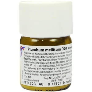 plumbum mellitum d20 50g pol bugiardino cod: 881502304 