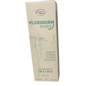 Plurinorm uomo ph 6,5 detergente intimo 240ml