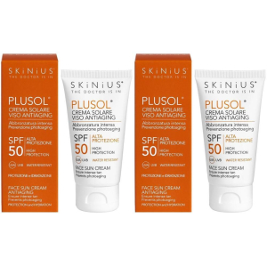 Cerca Offerte di plusol crema solare viso spf50 50 ml 2x50 ml e acquista online