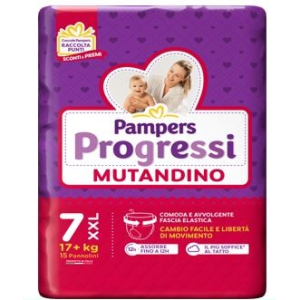 pampers prog mut xxl 15pz bugiardino cod: 986497713 