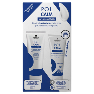 Pol calm fluido emolliente liporestitutivo 200 ml + detergente cremoso 100 ml