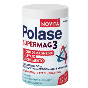 Polase supermag 3 integratore per energia muscoli e sistema nervoso polvere orale 120 grammi