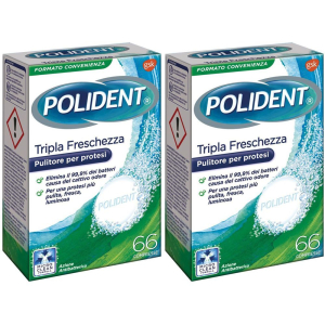 Cerca Offerte di polident intensa freschezza pulitore protesi set da 2 2x66 pz compres e acquista online