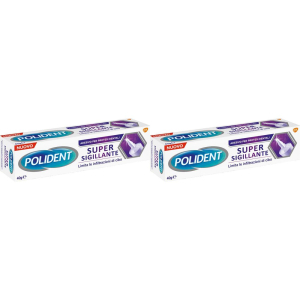 Cerca Offerte di polident super sigillante, adesivo per protesi dentale set da 2 2x40 g e acquista online