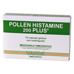 pollen histamine 200plus 12 capsule bugiardino cod: 800175580 