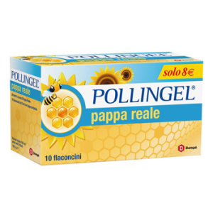 pollingel pappa reale 10 flaconcini 10 ml bugiardino cod: 900111511 