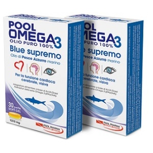 pool omega3 blue supremo 30 capsule bugiardino cod: 934536741 