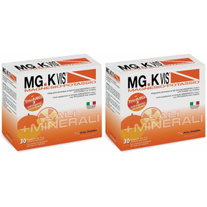 Cerca Offerte di pool pharma mg.k vis® magnesio e potassio gusto arancia set da 2 2x30 e acquista online