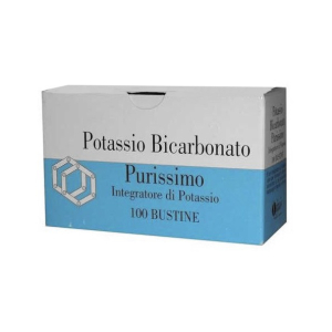 potassio bicarbonato 100 bustine - bugiardino cod: 906023270 