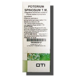 poterium spinosum tm gtt50ml bugiardino cod: 903983512 