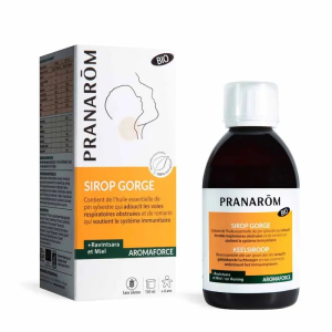 Pranarom aromaforce sciroppo gola con miele 150 ml soluzione orale