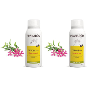 Cerca Offerte di pranarôm aromapic spray corpo anti-zanzare bio 2x75 ml e acquista online
