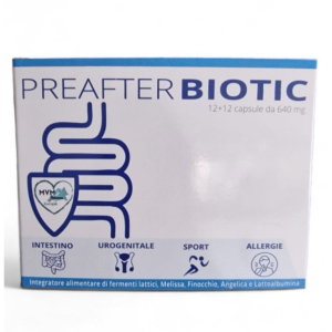 Cerca Offerte di preafterbiotic 12+12cps 640mg e acquista online