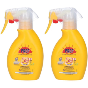 Cerca Offerte di prep trigger latte solare spray spf 50+ 2x200 ml crema e acquista online