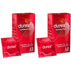 Cerca Offerte di preservativi durex supersottile 12 pezzi set da 2 2x12 pz e acquista online