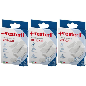 Cerca Offerte di presteril cerotti delicati assortiti 4 f.ti 3x20 pz cerotto e acquista online
