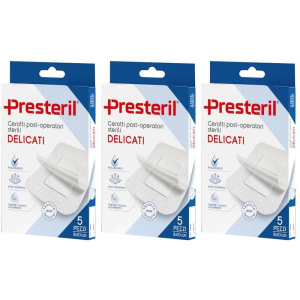 Cerca Offerte di presteril cerotti post operatori delicati 8x10 cm 3x5 st e acquista online